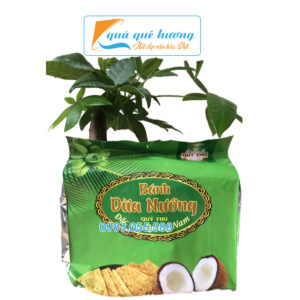Bánh dừa nướng Quý Thu Gói 150g - Đặc sản Quảng Nam