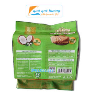Bánh dừa nướng Thái Bình gói 180g - Đặc sản Quảng Nam