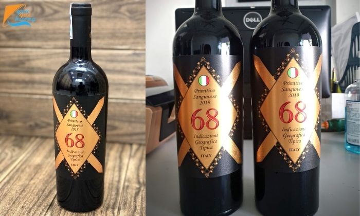 Rượu vang Ý 68 mang ý nghĩa đặc biệt