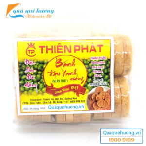 Bánh đậu xanh nướng nhân thịt Thiên Phát gói 130g – Đặc sản Đà Nẵng làm quà được yêu thích