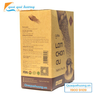 Cà phê Lâm Chấn Âu hộp giấy kraft 500gr - Lâm Chấn Âu Coffee