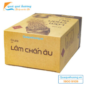 Cà phê Lâm Chấn Âu hộp giấy kraft 500gr - Lâm Chấn Âu Coffee