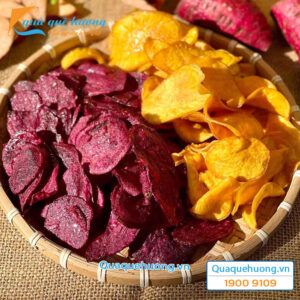 Khoai Lang tím sấy mật ong giòn ngon 150gr - Đặc sản Đà Lạt