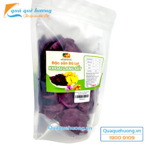 Khoai Lang tím sấy mật ong giòn ngon 150gr - Đặc sản Đà Lạt