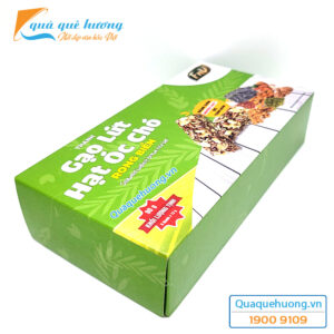 Thanh gạo lứt Hạt Óc Chó Rong Biển FbV 90gr