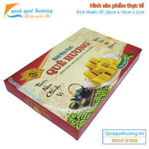 Bánh đậu xanh cao cấp Quê Hương 300gr - Đặc Sản Hải Dương