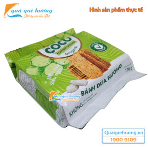 Bánh dừa nướng TOP COCO 170gr - Đặc sản Đà Nẵng - Coconut Cracker Original