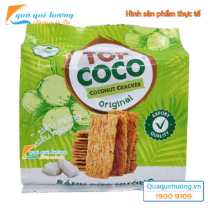 Bánh dừa nướng TOP COCO 170gr - Đặc sản Đà Nẵng - Coconut Cracker Original