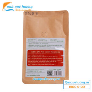 Cà phê Nông Trại Rừng Robusta nguyên chất 250gr