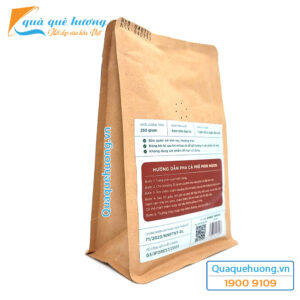 Cà phê Nông Trại Rừng Robusta nguyên chất 250gr