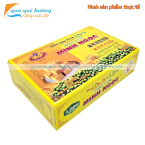 Bánh đậu xanh Rồng Vàng Minh Ngọc ít đường 300gr - Đặc sản Hải Dương