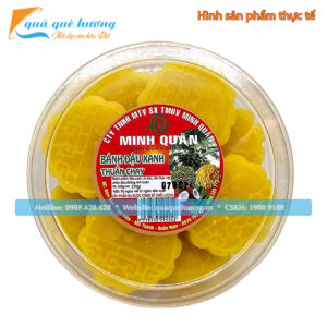 Bánh đậu xanh thuần chay Minh Quân 240gr