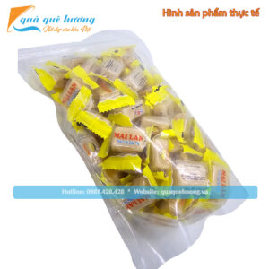 Kẹo dừa dẻo Mai Lan Sầu Riêng gói 500g - Đặc Sản Bến Tre