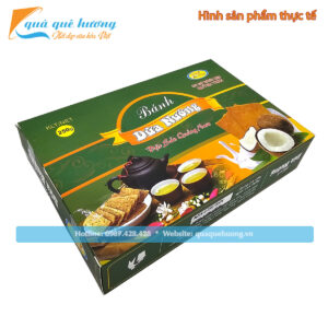 Combo 5 hộp bánh dừa nướng Quỳnh Trân 250g - Đặc sản Quảng Nam làm quà