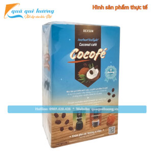 Cà phê hòa tan sữa dừa CocoFé đường phèn160g - Coconut Café