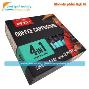Cà phê Cappuccino 4in1 hiệu Mr.Viet hộp 240gr