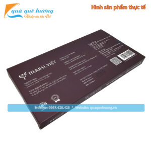 Combo 5 hộp ống Cao Actiso dạng nước uống HerBal Việt