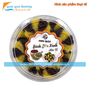 Bánh đậu xanh tươi mix vị Minh Quân 220g