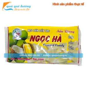 Kẹo dừa sầu Riêng Ngọc Hà gói 250g - Đặc sản Bến Tre