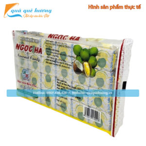 Kẹo dừa sầu Riêng Ngọc Hà gói 250g - Đặc sản Bến Tre