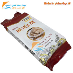 Bánh khô mè trắng Gạo Lứt Bà Liễu Mẹ gói 200g - Đặc sản Đà Nẵng - 현미와 검 깨 케이크- 糙米芝麻干糕
