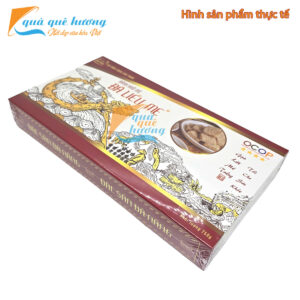Bánh khô mè trắng Gạo Lứt Bà Liễu Mẹ hộp 250g - Đặc sản Đà Nẵng - 현미와 검 깨 케이크- 糙米芝麻干糕