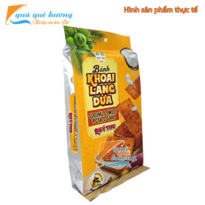 Bánh khoai lang dừa Quý Thu gói 225g - Đặc sản Quảng Nam làm quà - Coconut Sweet Potato Cake
