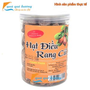 Hạt điều rang muối Bình Phước nguyên lụa loại A - Hạt điều rang củi - Đặc sản Bình Phước