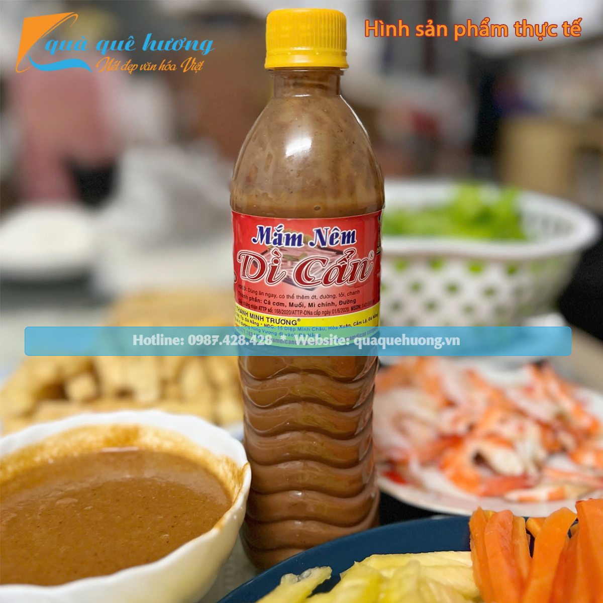 Mam-nem-Di-Can-da-nang-500gr Mắm nêm Dì Cẩn 500g - Đặc sản Đà Nẵng làm quà