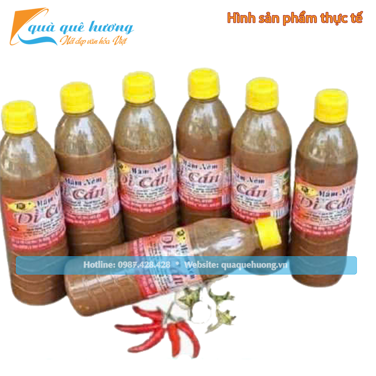 Mam-nem-Di-Can-da-nang Mắm nêm Dì Cẩn 500g - Đặc sản Đà Nẵng làm quà