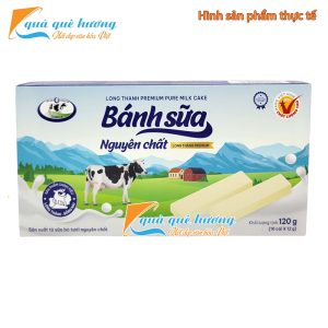 Bánh Sữa Long Thành Vị Nguyên Bản (Hộp 120g) - Hương Vị Ngọt Ngào Từ Sữa Tươi Nguyên Chất