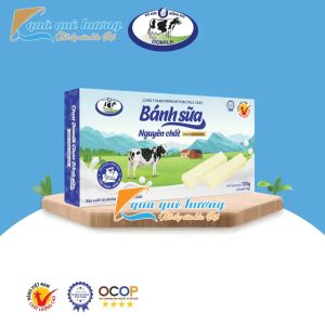 Bánh Sữa Long Thành Vị Nguyên Bản (Hộp 120g) - Hương Vị Ngọt Ngào Từ Sữa Tươi Nguyên Chất